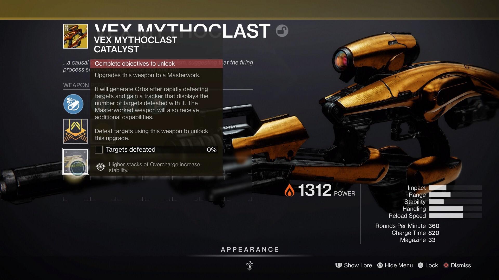 Destiny 2 Vex Mythoclast Drop location and how to get the Catalyst